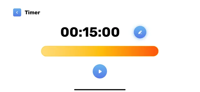 Goally Learner visual timer